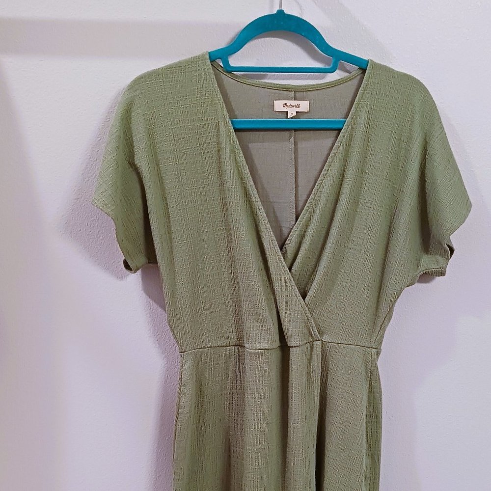 Madewell Green Dress
